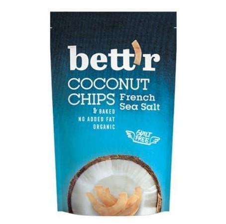 Chips de noix de coco au sel marin 70g bett'r