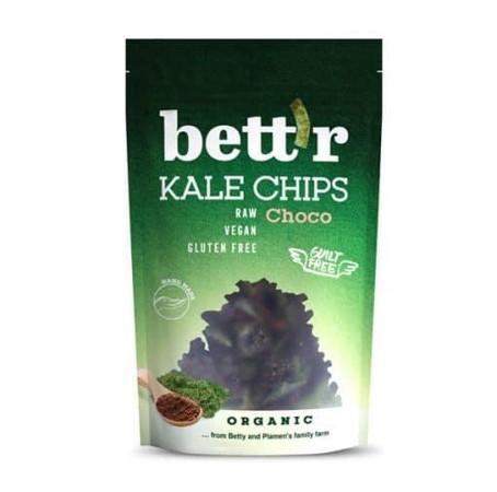 Chips de kale choco-amande