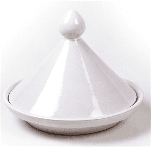 Tajine goutte d’eau (cuisson ) - Blanc Ø23cm