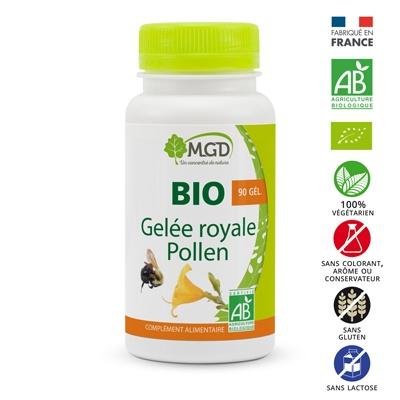 Gelée royale et Pollen Bio - 90 G