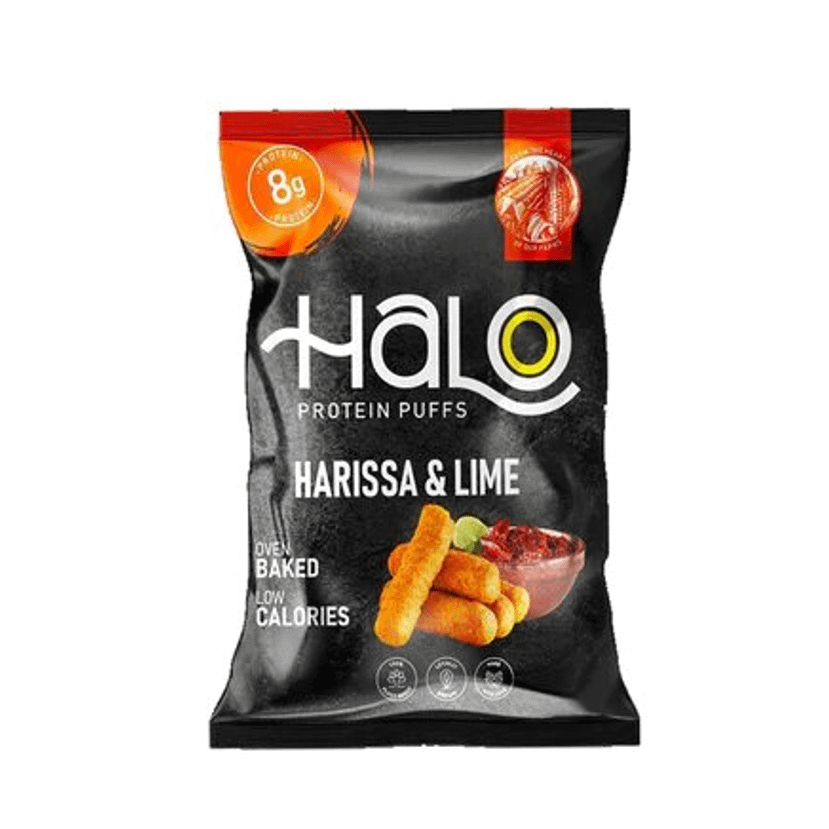 Halo Puffs protéin - Harissa & Lime - 40 g