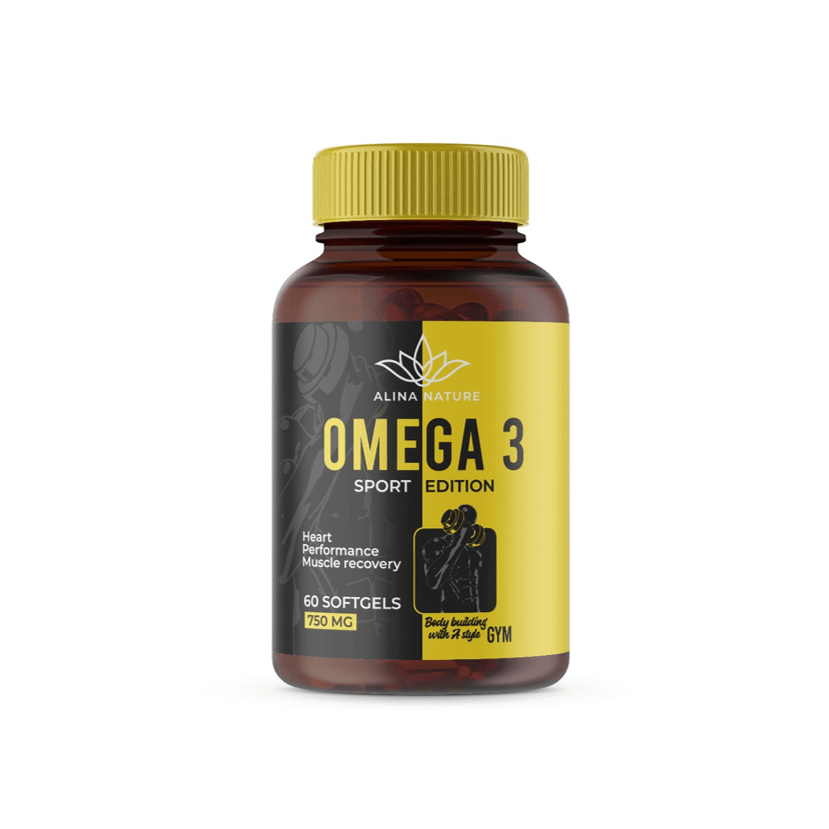 Oméga 3 édition sportive  60 SOFTGELS - 750 mg 