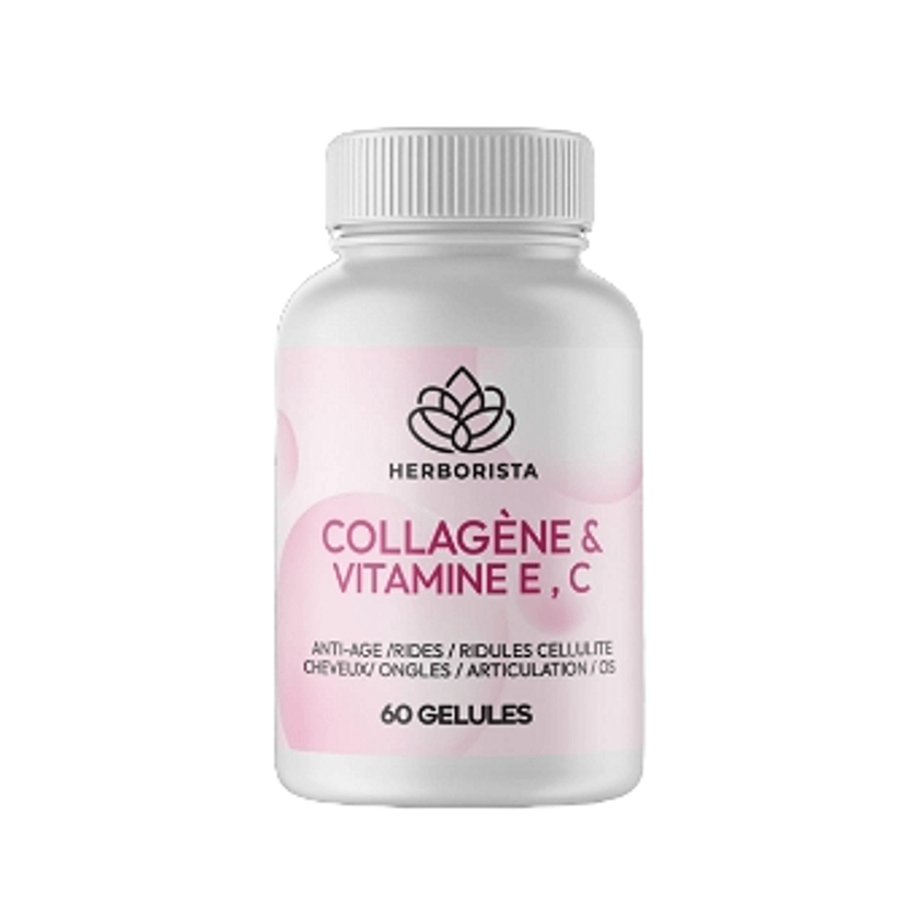 Collagène Marin + Vitamine C + Vitamine E - 60 Gélules