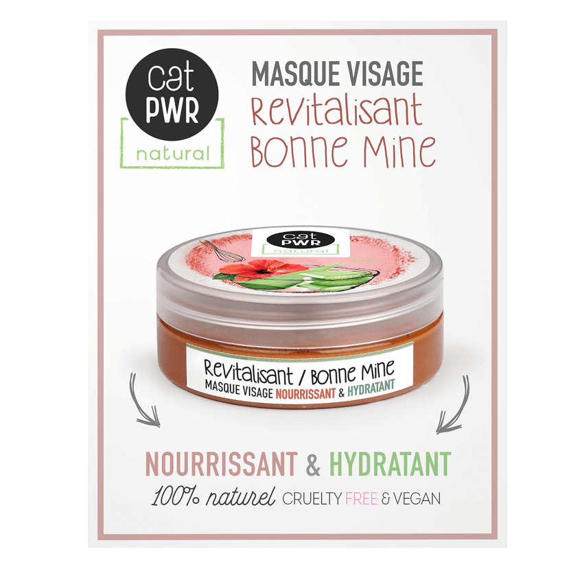 Masque Visage BONNE MINE (Argile rouge, Aloe Vera) - 60 ml