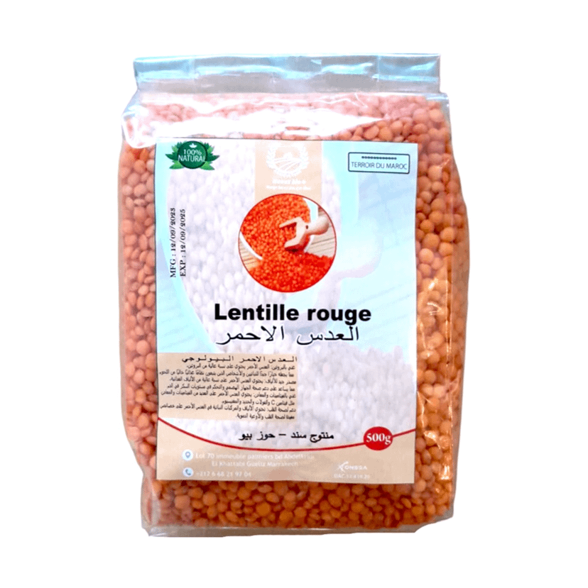 Lentille rouge - 500 g