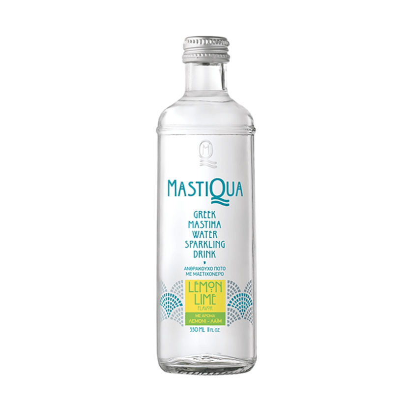 MASTIQUA Eau Pétillante (CITRON VERT) - 330 ml