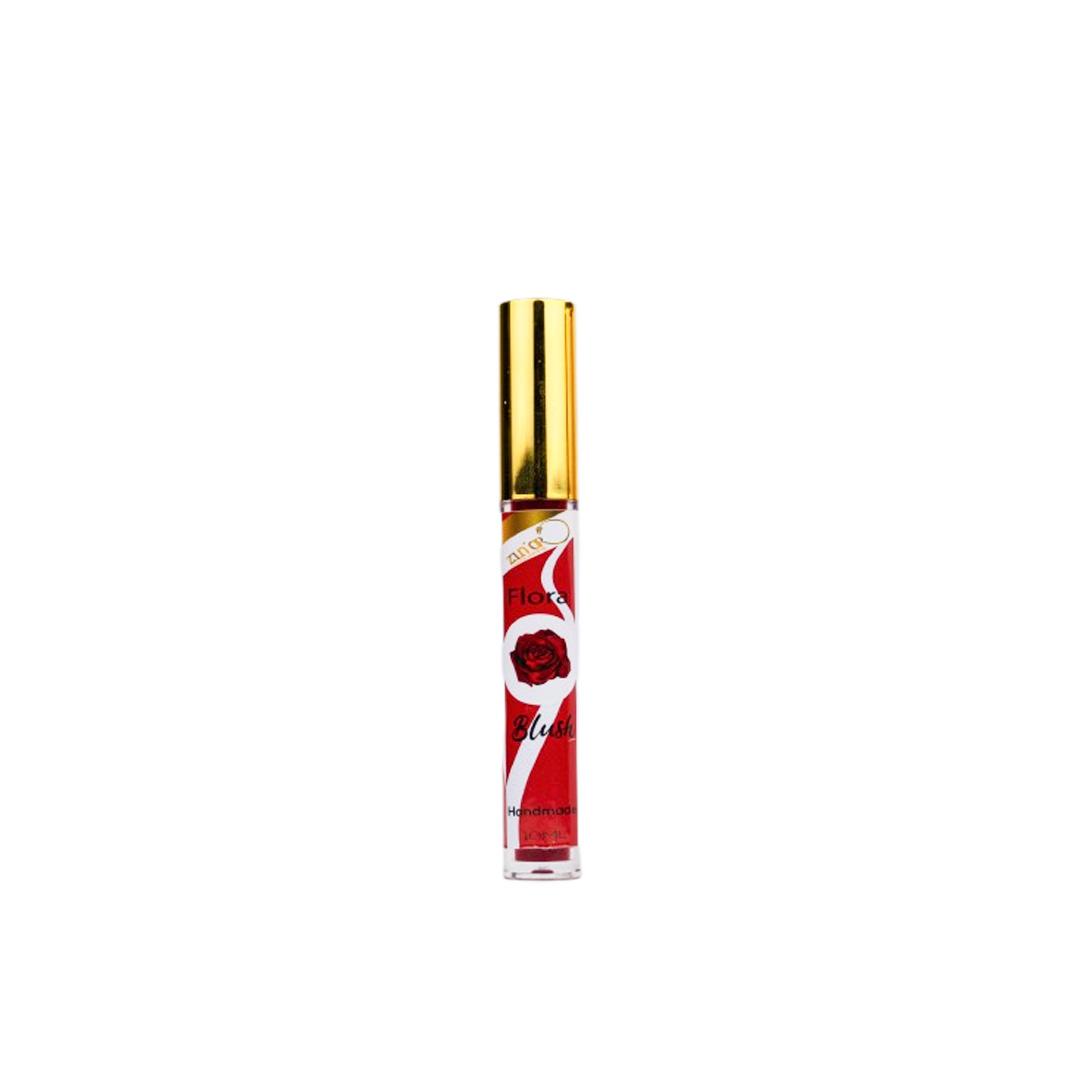 Flora- Blush Liquide 2 en 1 lèvres et joues rouge 10ml